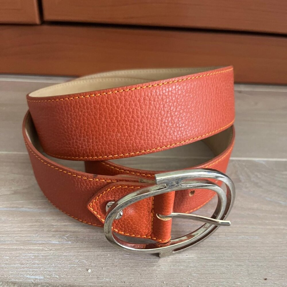 Longchamp Leather Belt